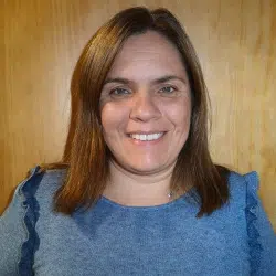 Fotografia da formanda Rita Silva, formanda do Curso de Auxiliar de Ação Educativa