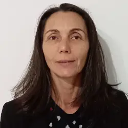 Fotografia da formanda Susana Pinheiro, formanda do Curso de Auxiliar de Ação Educativa